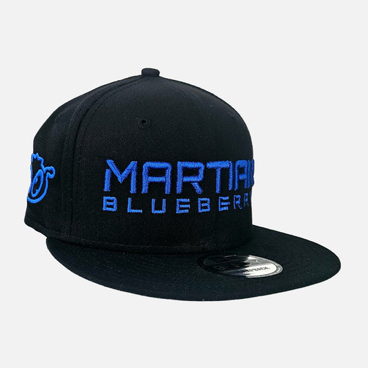 Baseball Cap with Blue Martian Blueberry Logo