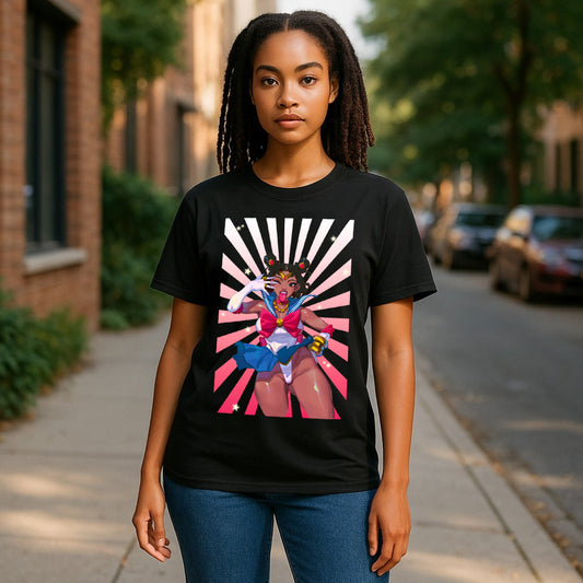 Starburst Anime Girl