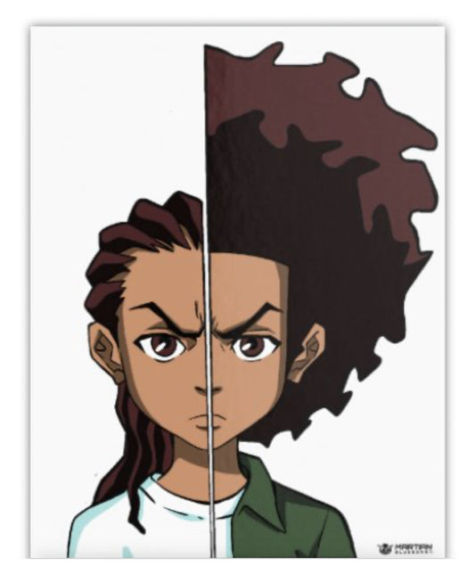 Riley & Huey Poster ~ Signed