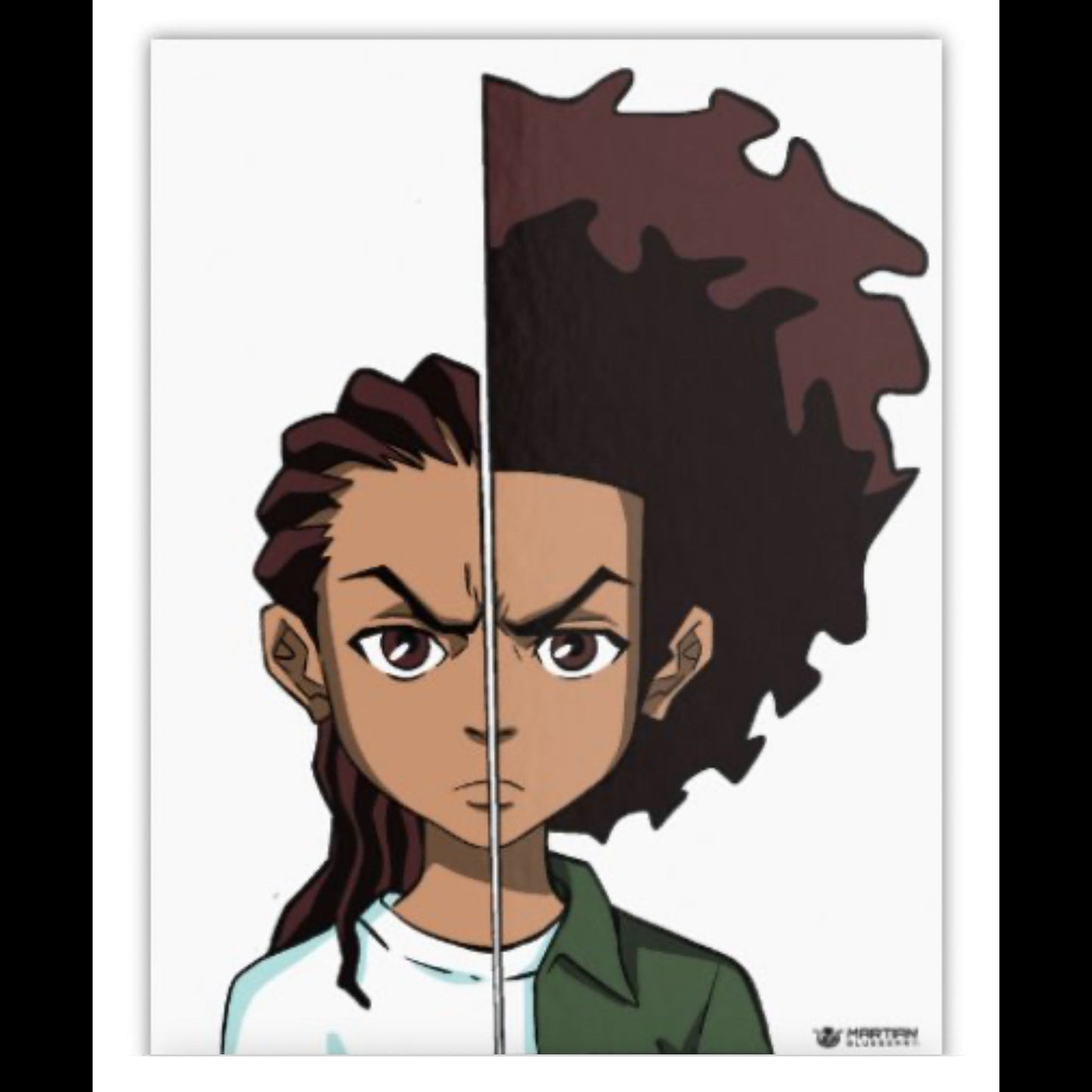 Riley & Huey Poster ~ Signed
