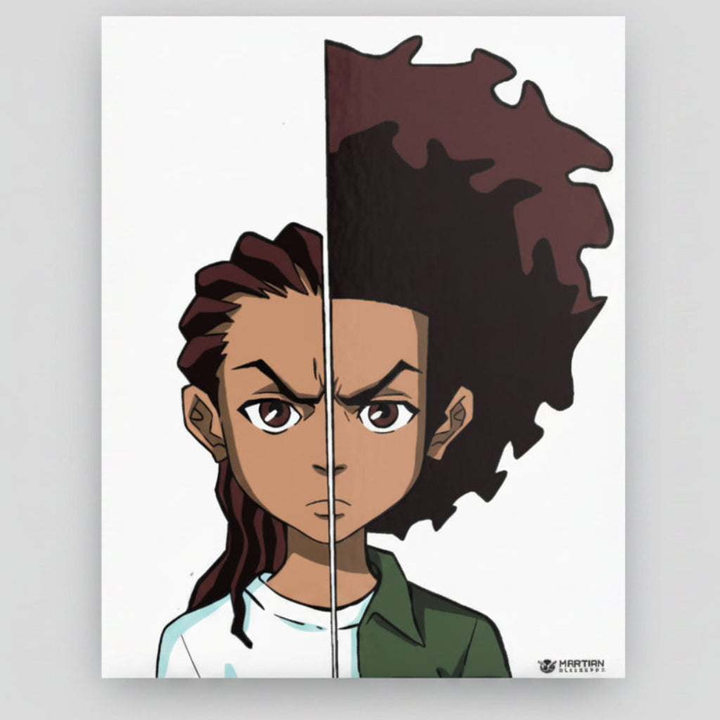 Riley & Huey Poster ~ Signed